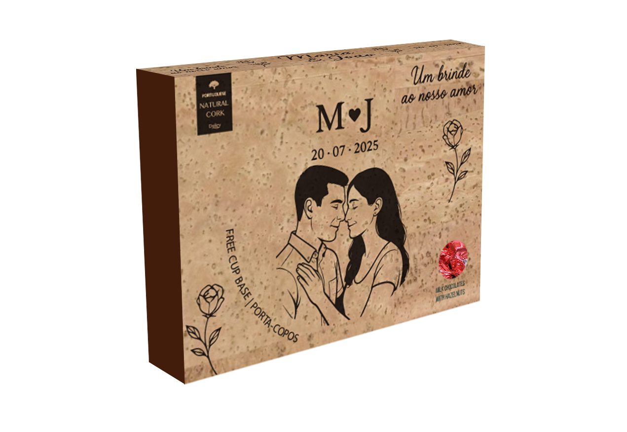 Bombons com Porta-Copos Removível